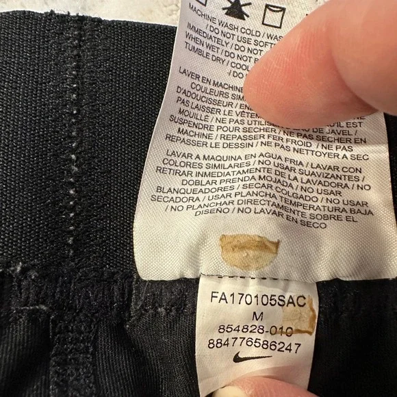 Nike Court Maria Sharapova 10" Tennis Skort Womens Medium Black Pleated 854828 - Picture 7 of 9